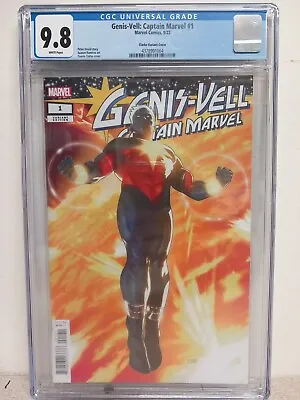 Buy Rare Genis-vell Captain Marvel #1 Clarke Variant Cgc 9.8 🔥🔥 2022 • 45£