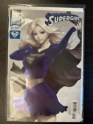 Buy Supergirl #23 Lau / Stanley Artgerm Foil Variant  2018  DC Comics • 15.93£