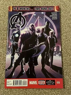 Buy AVENGERS #35 (2013) - First Sam Wilson As Captain America • 4£
