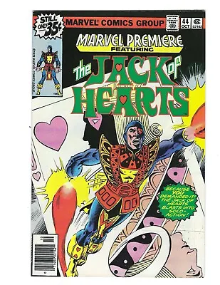 Buy Marvel Premiere #44 1977 VF/VF+ 1st Solo Jack Of Hearts Comic! Combine Shipping • 7.99£