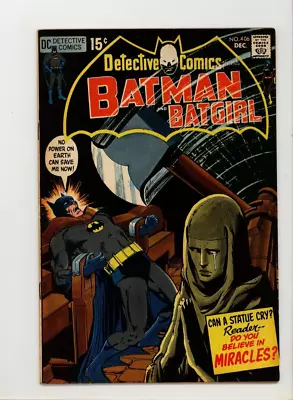 Buy Detective Comics 406 VF- Neal Adams Cover 1970 • 35.51£