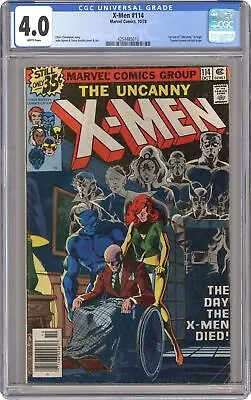Buy Uncanny X-Men #114 CGC 4.0 1978 4254485010 • 32.94£