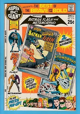 Buy Super Dc Giant # S-16 Vfn+ (8.5) The Brave & The Bold- High Grade Cents Dc- 1970 • 8£