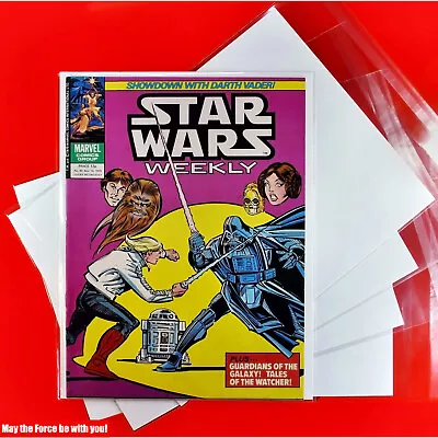 Buy Star Wars Weekly # 90    1 Marvel Comic Bag And Board 14 11 79 UK 1979 (Lot 2673 • 9.89£