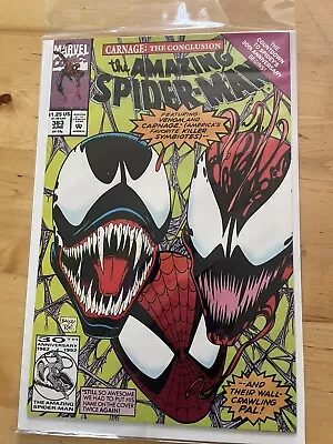 Buy AMAZING SPIDER-MAN #363 Carnage Marvel Comics 1992 NM HIGH GRADE 9.6-9.8 • 30£