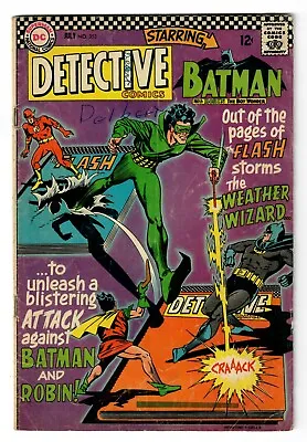Buy Detective Comics (1937) #353 Weather Wizard Story Elongated Man Infantino VG- • 5.93£