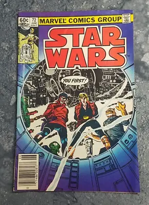 Buy Star Wars #72 Marvel Comics 1983 Vintage Fine Frenz Palmer Cover Newsstand • 11.12£
