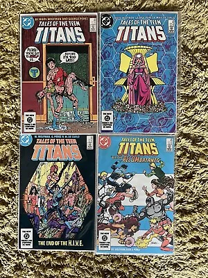 Buy Tales Of The Teen Titans #45-48 VFN/VFN+ 1984 *WOLFMAN & PEREZ* • 8.99£