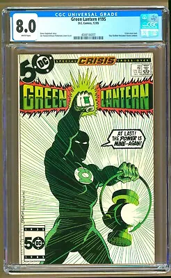 Buy Green Lantern #195 (1985) CGC 8.0  WP  Englehart - Staton   Guy Gardner  • 23.71£