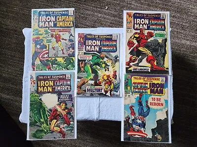 Buy Tales Of Suspense #60, 71, 89, 95, 96  Iron Man Captain America 1964 • 63.96£