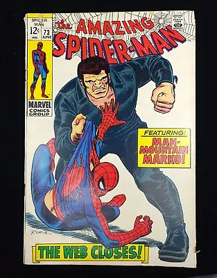 Buy Amazing Spider-man #73 Silver Age 1st Silvermane Key G/VG (3.0) • 53.05£