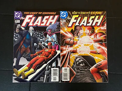 Buy Flash Vol. 2 #172, 173 *SIGNED* By Scott Kolins DC Comics 2001 VF+ & VF/NM • 9.52£