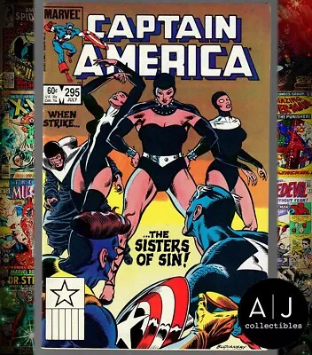 Buy Captain America #295 VF- 7.5 (Marvel) • 2.52£