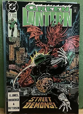 Buy Green Lantern Number 2 Street Demons! 1990 Mint Condition Unread. • 2.95£