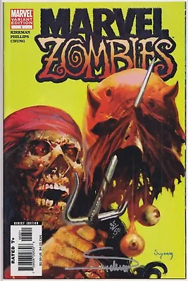 Buy Marvel Zombies #3 Variant Df Dynamic Forces Signed Arthur Suydam Daredevil #179 • 22.95£