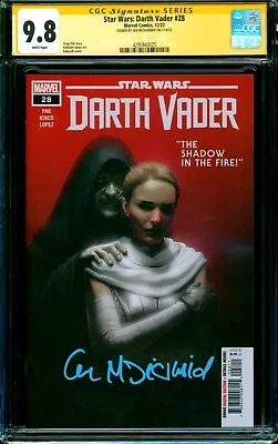 Buy Star Wars Darth Vader #28 CGC SS 9.8 Signed Ian McDiarmid EMPEROR PALPATINE • 321.67£