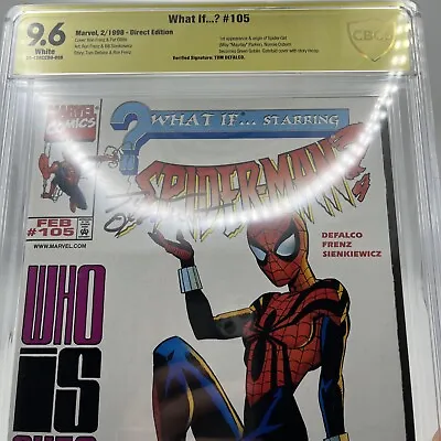 Buy What If.. #105 (1998 Marvel) CBCS 9.6 1st App Spider-Girl May Parker Spiderverse • 319.81£