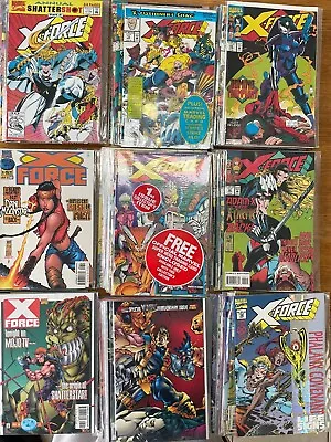 Buy 78x X-Force: Complete Run 1-71 & -1 + Annuals 1-6 VF/NM (1991-7) Marvel Deadpool • 150£