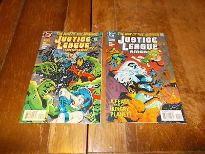 Buy Justice League America 101 102 - Way Of The Warrior X-Over DC 1995 JLA VFN/NM • 9.99£