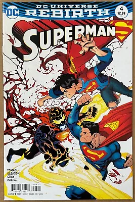 Buy Superman #4 - Rebirth - Cover A - First Print - Dc Comics 2016 • 3.99£