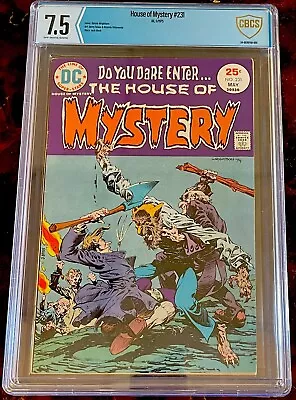 Buy House Of Mystery #231 WEREWOLF BERNIE WRIGHTSON 1975 Vampires DC Horror CBCS 7.5 • 79.18£