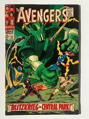 Buy Avengers #45 1967 -  BLITZKRIEG In CENTRAL PARK!   • 59.27£