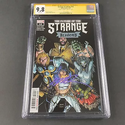 Buy Strange Academy 14 CGC 9.8 Signed By Humberto Ramos! First Appearance Of Gaslamp • 239.76£
