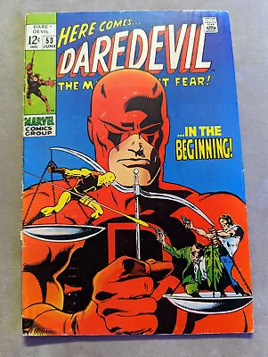 Buy Daredevil #53, Marvel Comics, 1969, Origin Retold, FREE UK POSTAGE • 19.99£