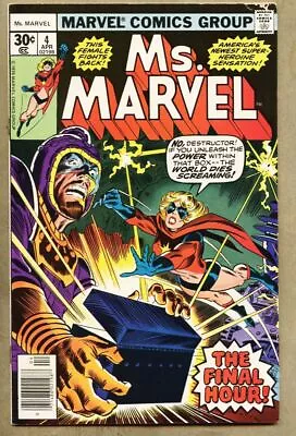 Buy Ms. Marvel #4-1977-fn 6.0 Chris Claremont Jim Mooney Ms Marvel • 12.02£