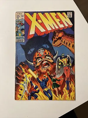 Buy Uncanny X-Men #51 (1968 Marvel Comics) Steranko • 39.51£