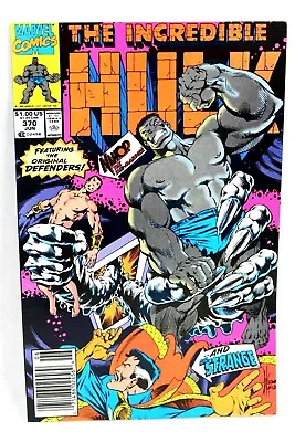 Buy Incredible Hulk #370 Doctor Strange UPC Newsstand 1st Dark Hulk 1990 Marvel F-/F • 2.97£