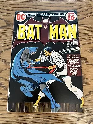 Buy BATMAN #243 (DC 1972) NEAL ADAMS 1st Appearance LAZARUS PIT!  Ra's Al Ghul • 41.78£