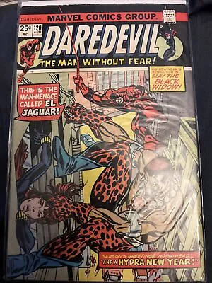 Buy Daredevil #120 ~ FINE - VERY FINE VF ~ 1975 Marvel Comics • 15.99£
