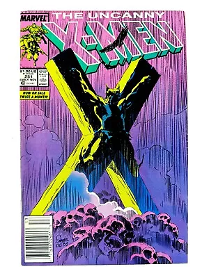 Buy Marvel UNCANNY X-MEN (1989) #251 NEWSSTAND Iconic WOLVERINE Cross Cover FN+ • 13.45£