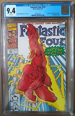 Buy Fantastic Four 353 (06/1991) CGC 9.4 WHITE • 79.95£