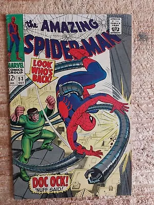 Buy Amazing Spider-Man #53 - Marvel Comics - 1967 - Dr Octopus FINE + • 65£
