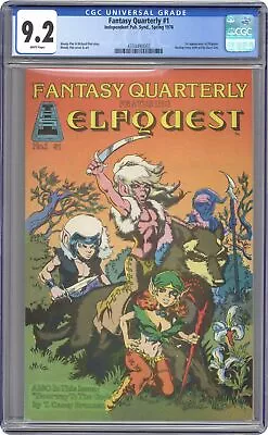 Buy Fantasy Quarterly Featuring Elfquest #1 CGC 9.2 1978 4334490002 1st Elfquest • 434.83£