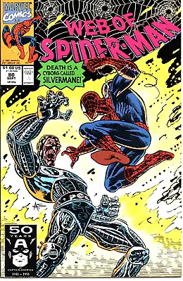 Buy Web Of Spider-man # 80 Sept 1991 Excellent Condition Vf+ Bagged & Boarded • 4.99£