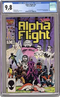 Buy Alpha Flight #33D CGC 9.8 1986 4120539007 1st App. Lady Deathstrike • 207.13£