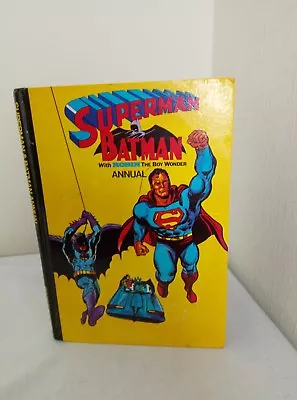 Buy Superman Batman With Robin The Boy Wonder Annual( 1977 Brown Watson) • 5£