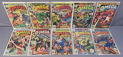 Buy OMEGA THE UNKNOWN #1-10 Full Run 1975 Marvel Comics 1 2 3 4 5 6 7 8 9 10 • 35.57£
