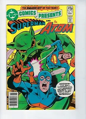Buy DC COMICS PRESENTS # 15 (Superman & The Atom, NOV 1979) VF- • 3.95£