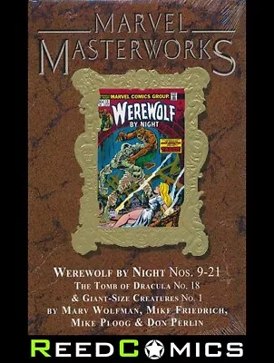 Buy Marvel Masterworks Werewolf By Night Volume 2 Dm Variant #351 Edition Hardcover • 52.99£
