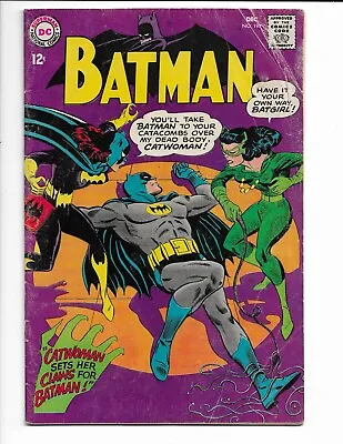 Buy Batman 197 - G/vg 3.0 - 4th Sa Appearance Of Cat-woman - Early Batgirl (1967) • 35.98£