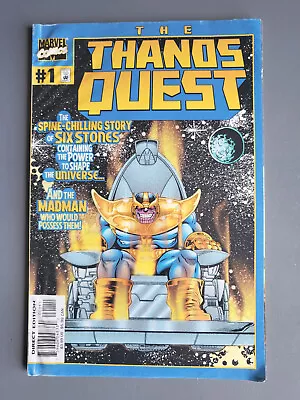 Buy Thanos Quest Tpb #1  Rare One Shot March 2000 Marvel Comics Good Condition • 0.99£