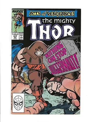Buy Thor #411  1st New Warriors & Night Thrasher Cameos, 9.0 VF/NM, 1989 Marvel • 23.64£