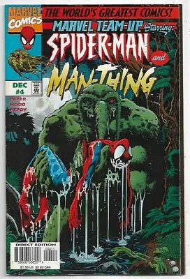 Buy Marvel Team-Up #4 Spider-man And Man-Thing FN (1997) Marvel Comics • 5£