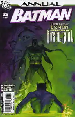 Buy Batman Annual #26 VF; DC | Origin Of Ra's Al Ghul - We Combine Shipping • 3.99£