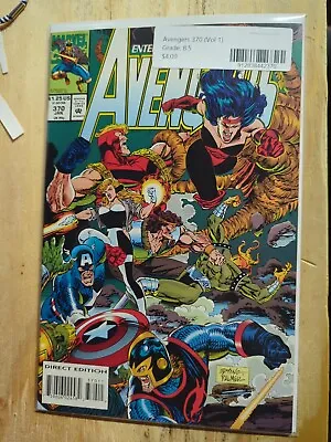 Buy Avengers Vol 1 #370 VF+ 1st Delta Force Marvel Comics 1994 MORE AUCTIONS! • 1.60£