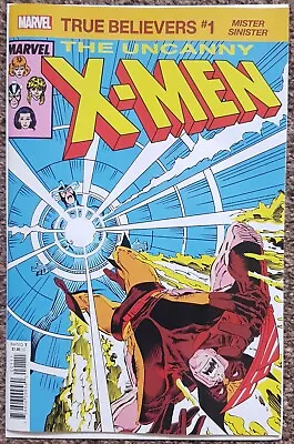 Buy True Believers X-MEN: MISTER SINISTER #1 NM+ 1st Sinister X-Men 221 • 1.94£